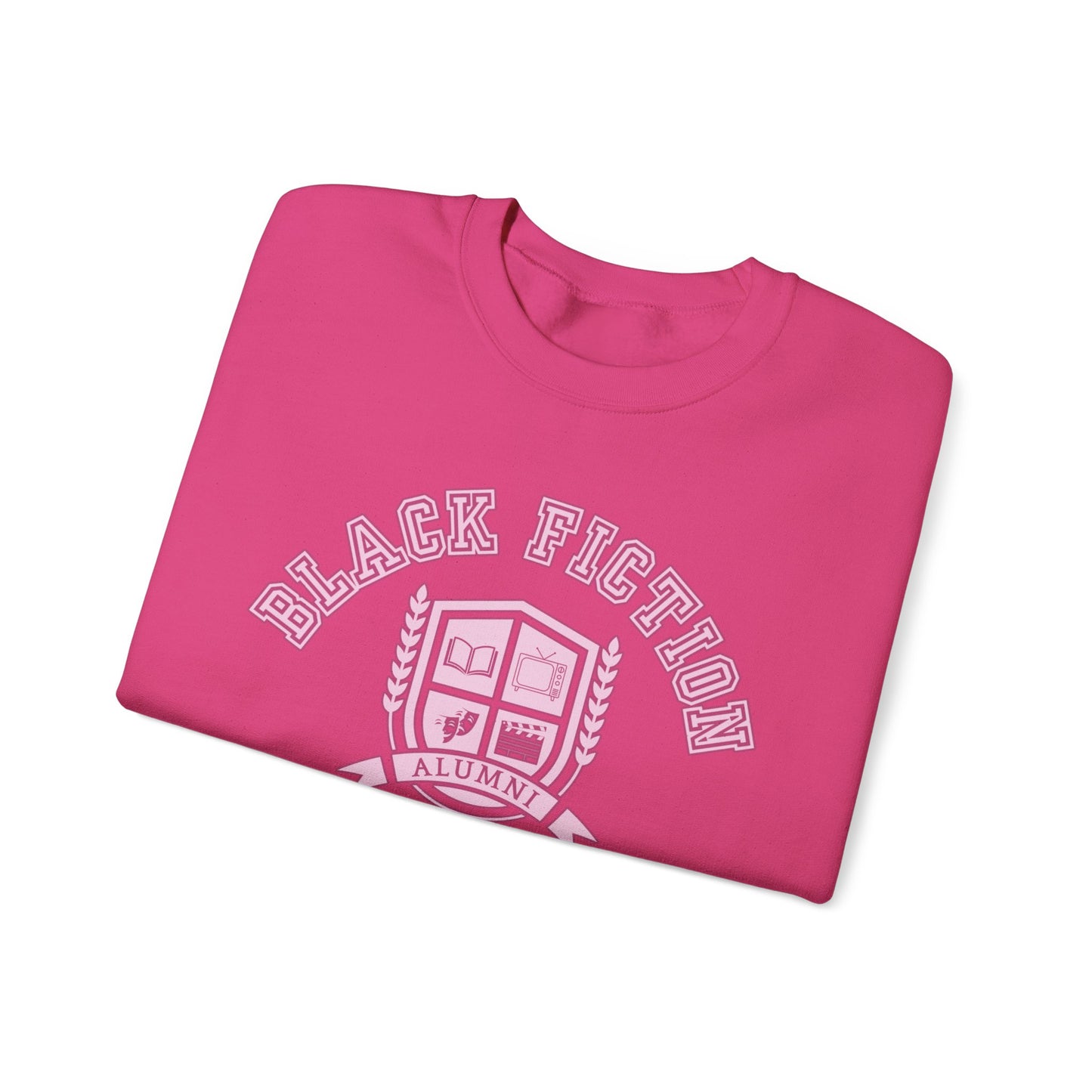 Black Fiction University Crewneck Sweatshirt